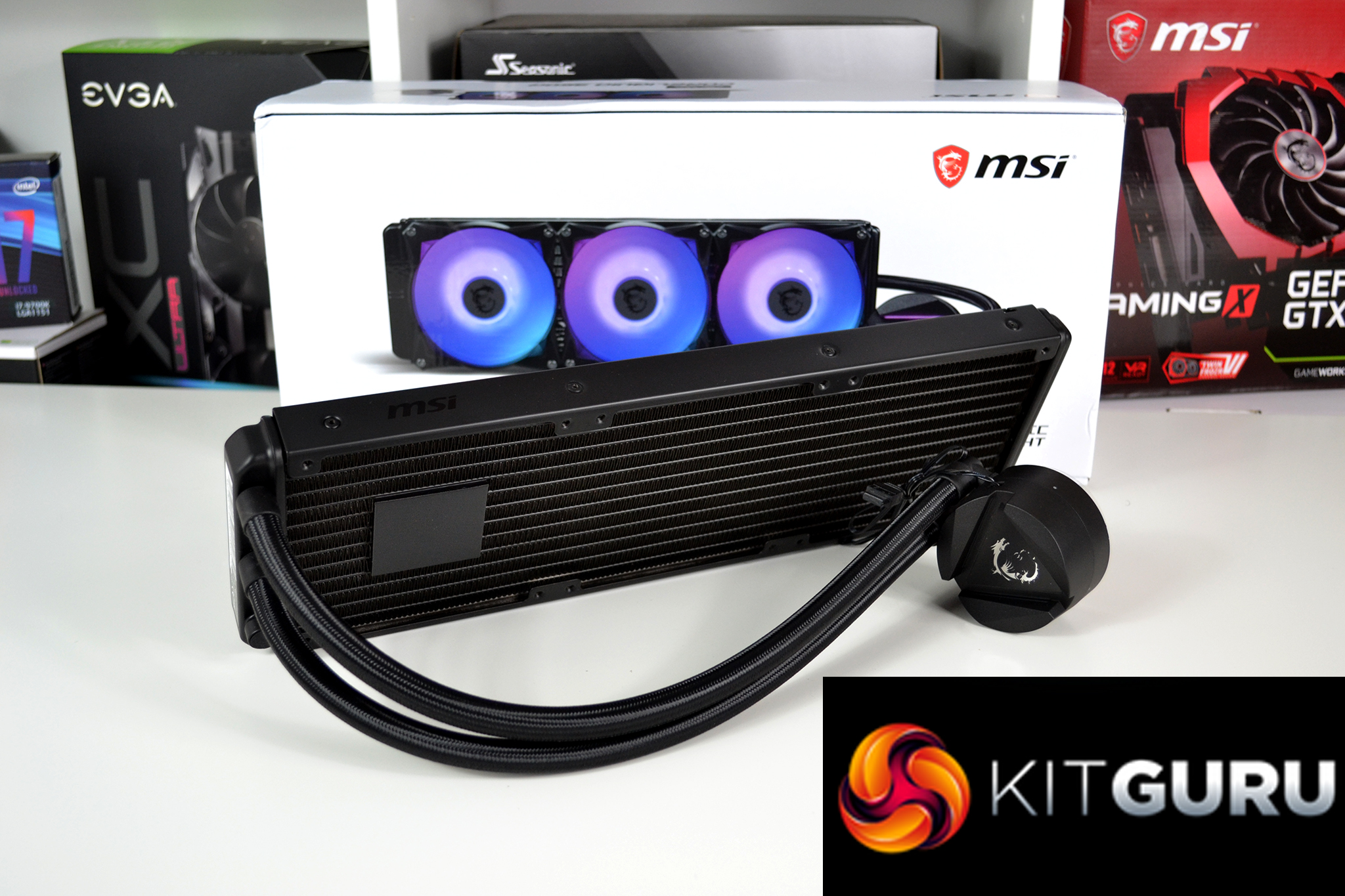 MSI MAG CORELIQUID 360R V2 AIO RGB CPU Liquid Cooler