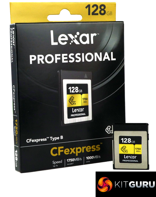 Lexar CFexpress Type B 128GB Card Review | KitGuru
