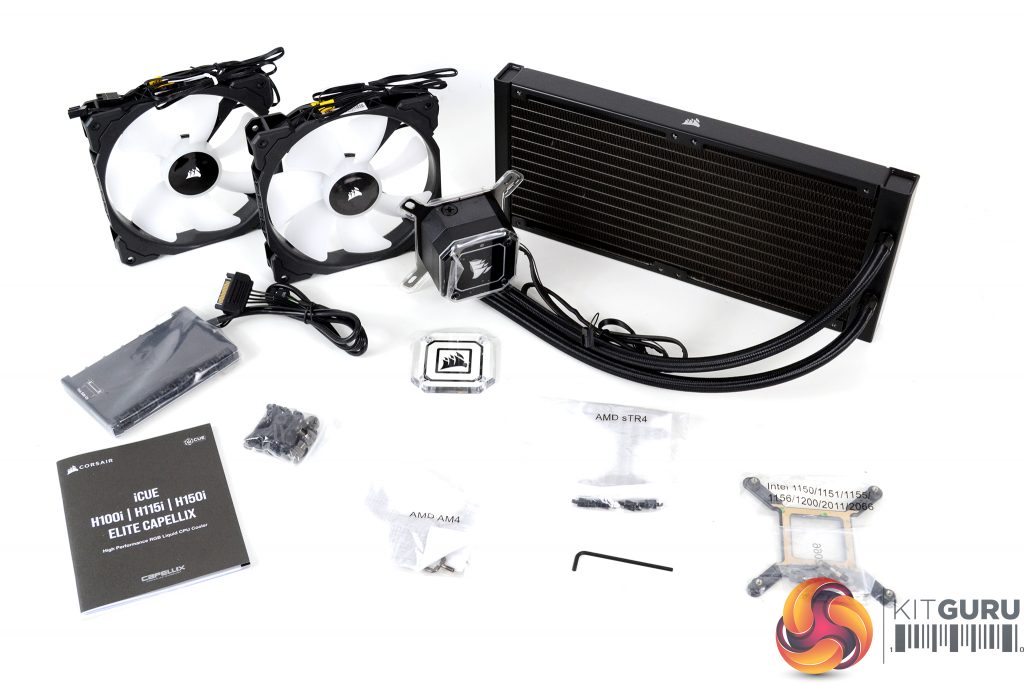 Corsair iCUE H115i Elite Capellix AIO CPU Cooler Review KitGuru