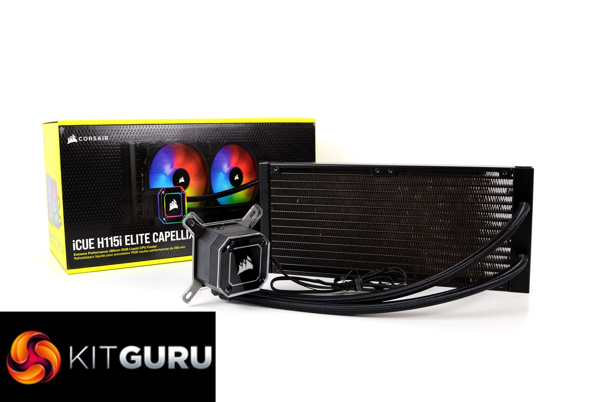 uregelmæssig Grunde vinter Corsair iCUE H115i Elite Capellix AIO CPU Cooler Review | KitGuru