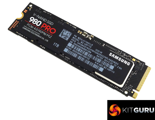 Samsung SSD 980 Pro drive review •