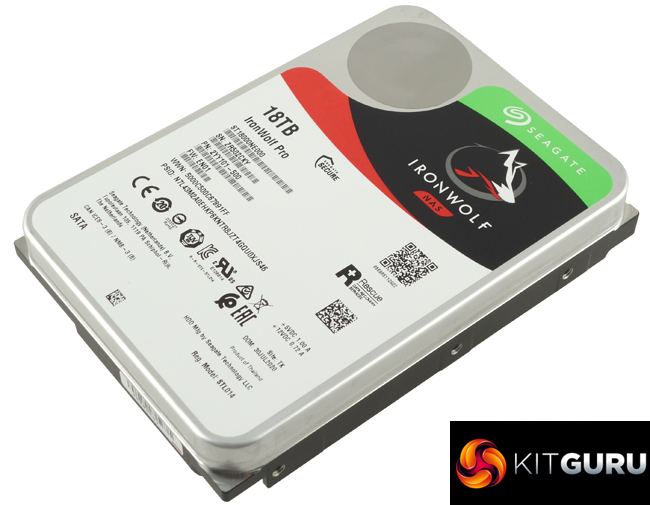 Seagate IronWolf Pro ST18000NE000 - hard drive - 18 TB - SATA 6Gb/s -  ST18000NE000 - Internal Hard Drives 