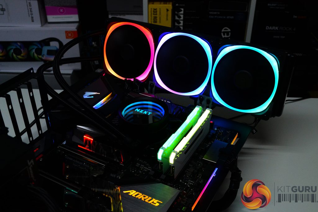 NZXT Kraken X73 RGB AIO CPU Cooler Review KitGuru Part 3