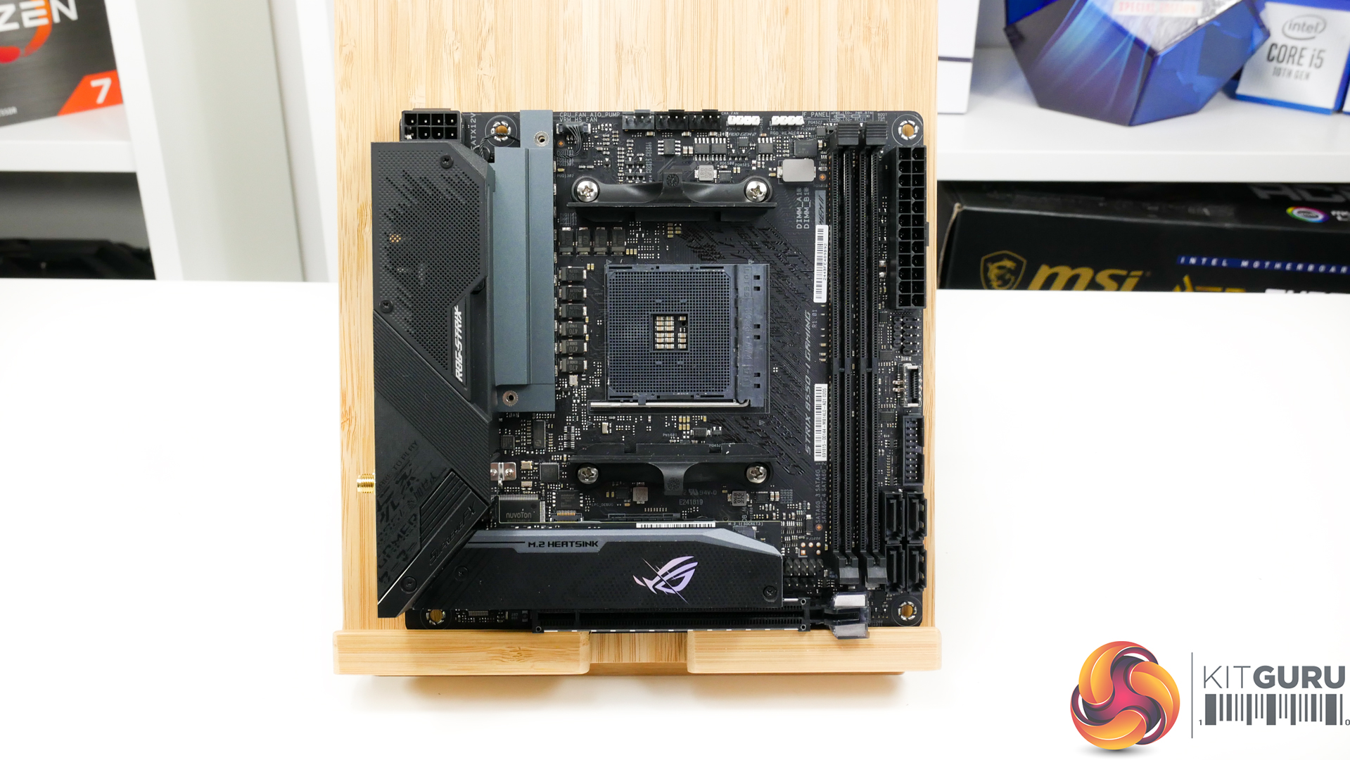 ASUS ROG STRIX B550-I mITX AMD Ryzen AM4 Motherboard Overview