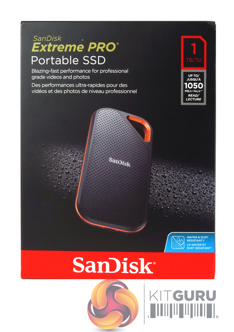  SanDisk Extreme Pro 1TB Portable SSD, up to 1050 MB/s, USB-C,  Ruggedized and Water-Resistant : Electronics