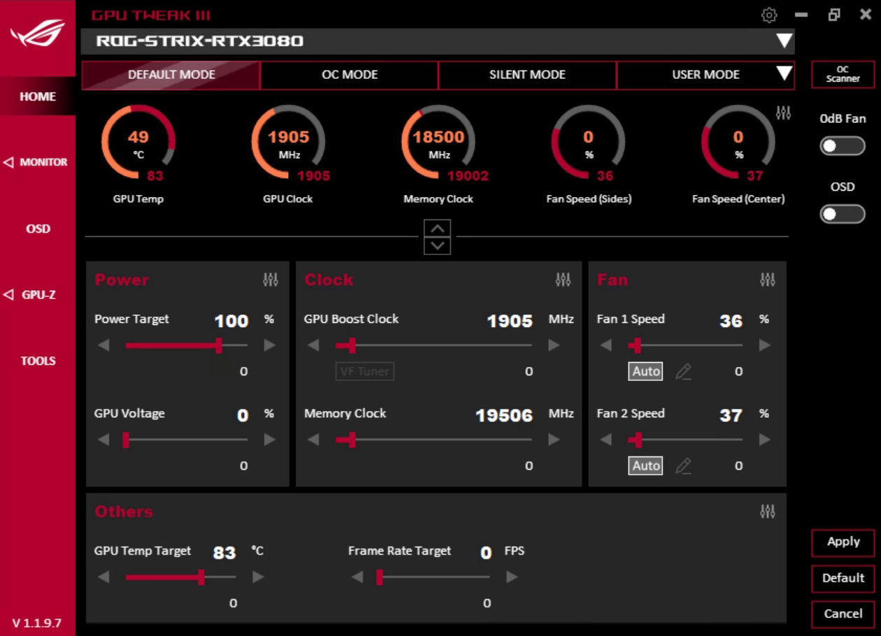 Asus launches GPU Tweak III Open app for GPU monitoring and overclocking |