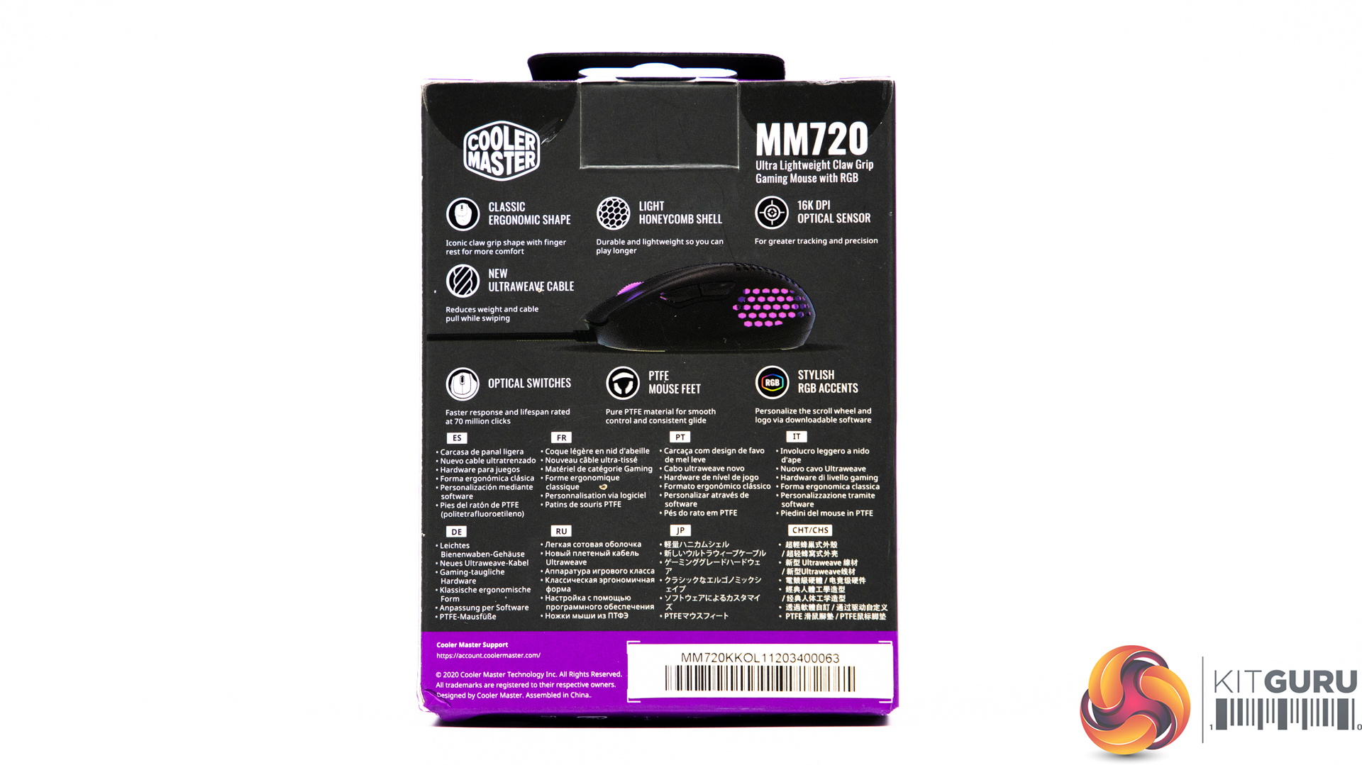 Cooler Master Mm7 Mouse Review Kitguru