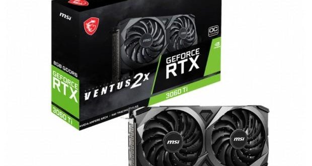 MSI redesigns the RTX 3060Ti Ventus 2X OC with new OCV1 model