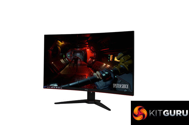 Monitor Curvo AOC VA 31.5 FHD 16:9 240Hz FreeSync C32G2ZE/BK