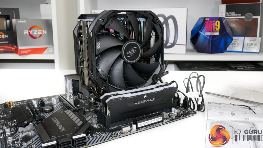 CPU Cooler Roundup 9 coolers tested w/ AMD Ryzen 9 5950X KitGuru