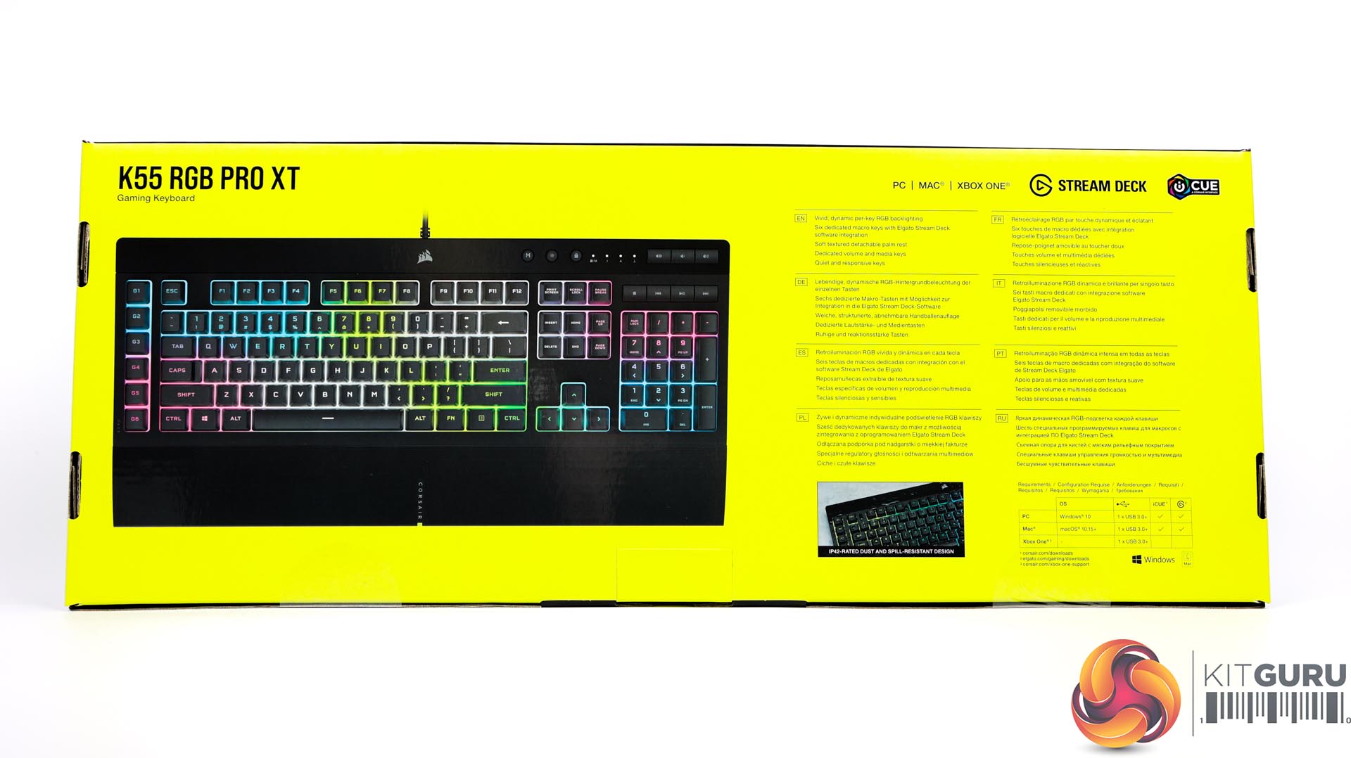 CORSAIR K55 RGB PRO XT Keyboard Review - Performance