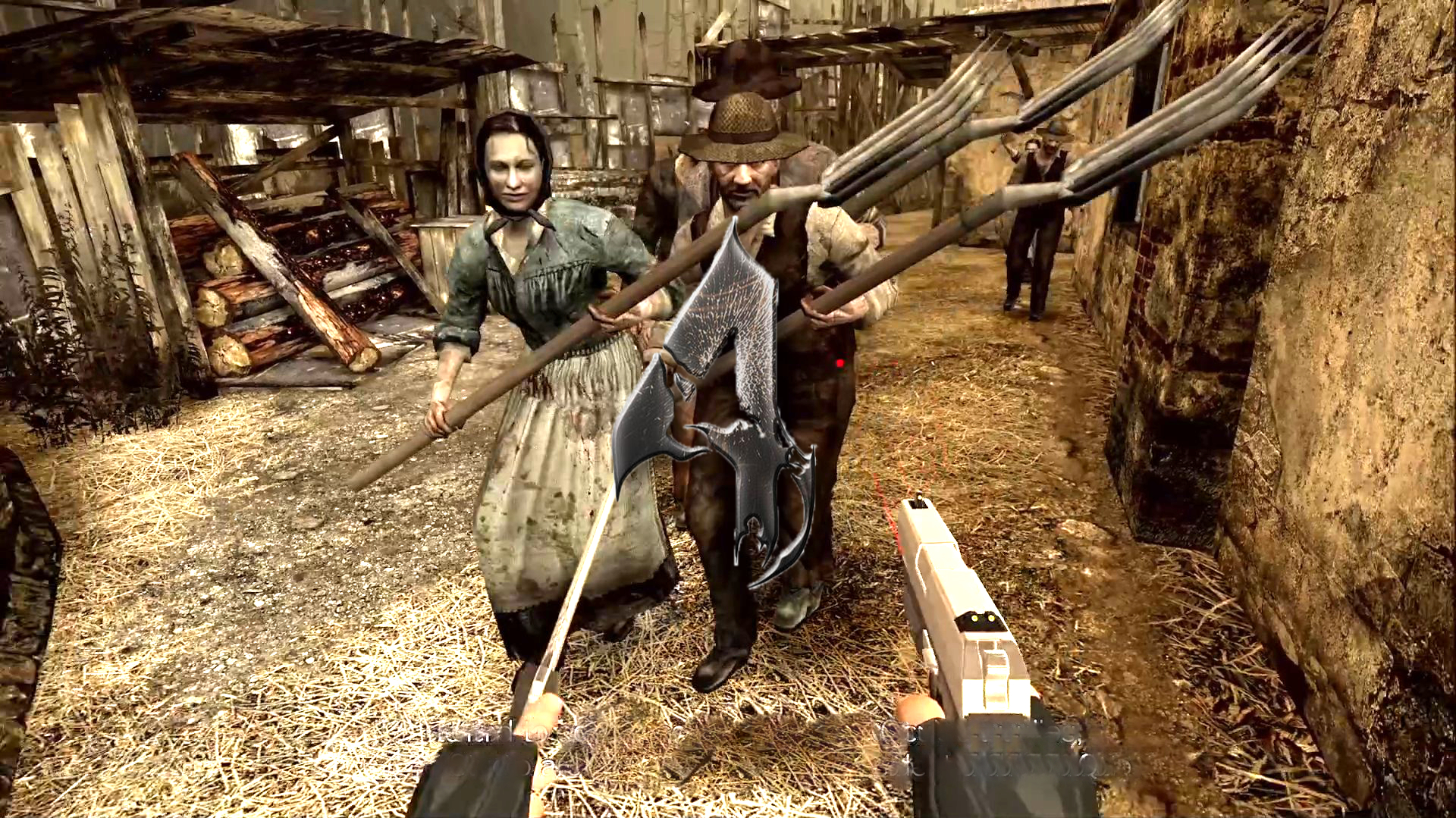 Resident Evil 4 VR mod looks terrifying from a first-person perspective