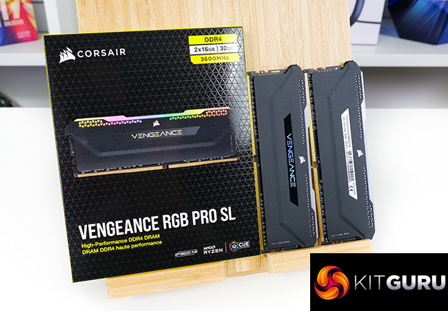 Corsair Vengeance RGB Pro SL 3600MHz 32GB Memory Review | KitGuru