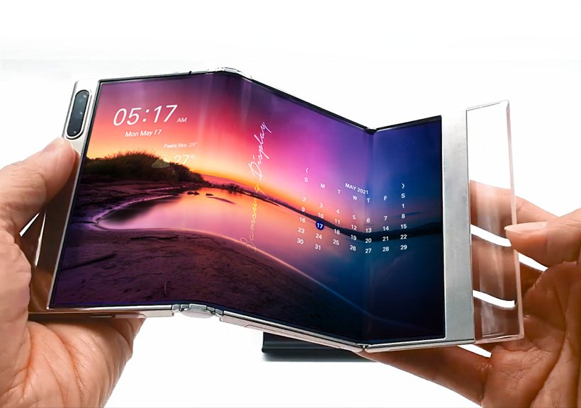 Samsung gives sneak peek at the future of flexible OLED displays