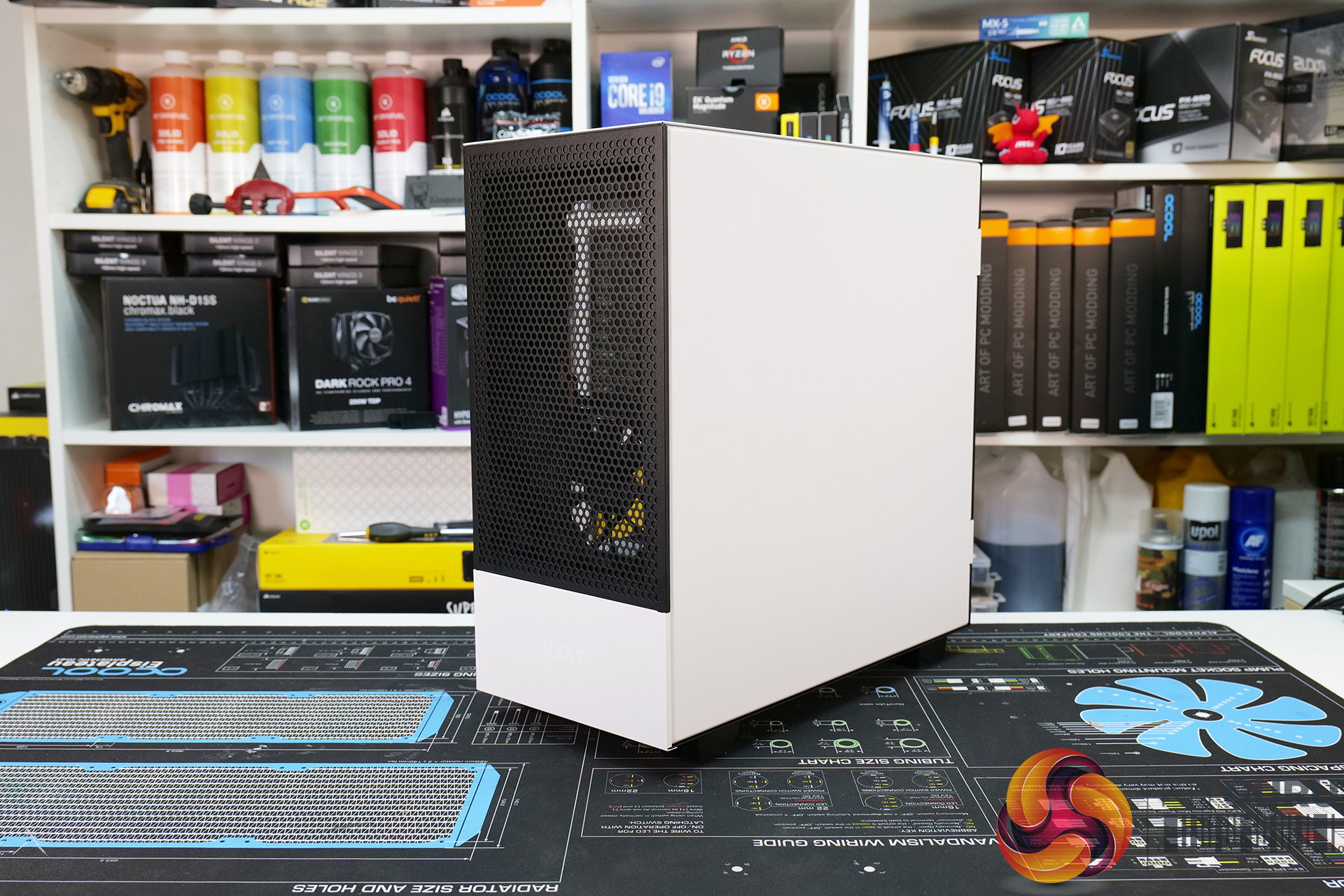 NZXT H6 Flow White Build#CapCut #fyp #bptech, nzxt