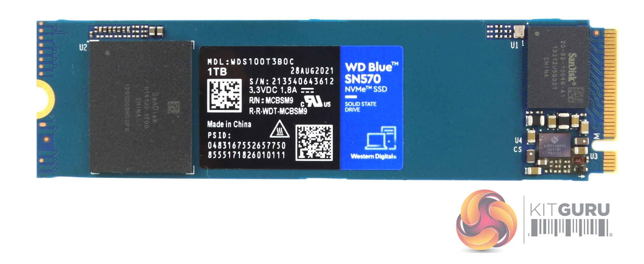 WD Blue SN570 1TB SSD Review