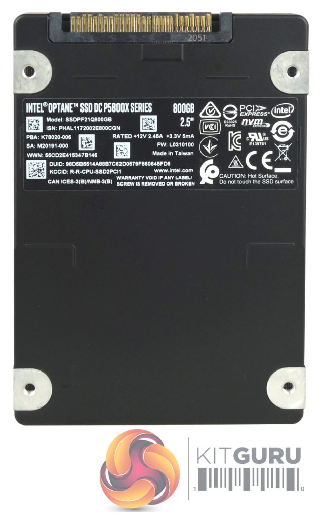 Intel Optane DC P5800X 800GB SSD Review KitGuru