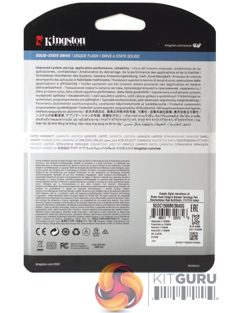 Kingston DC1500M 3.84TB SSD Review KitGuru Part 2