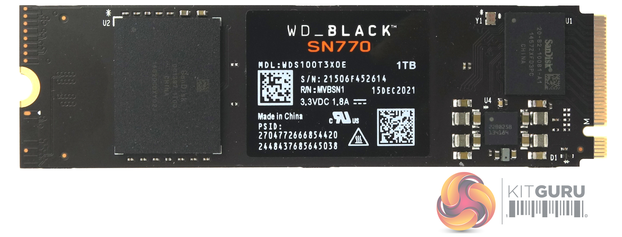 Critique du SSD WD BLACK SN770 