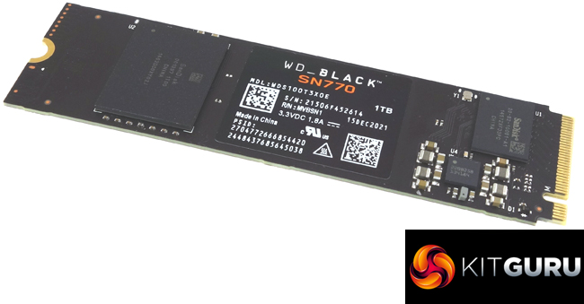WD BLACK SN770 2TB NVMe SSD