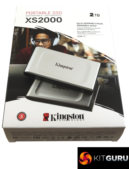 Kingston XS2000 2TB Portable SSD