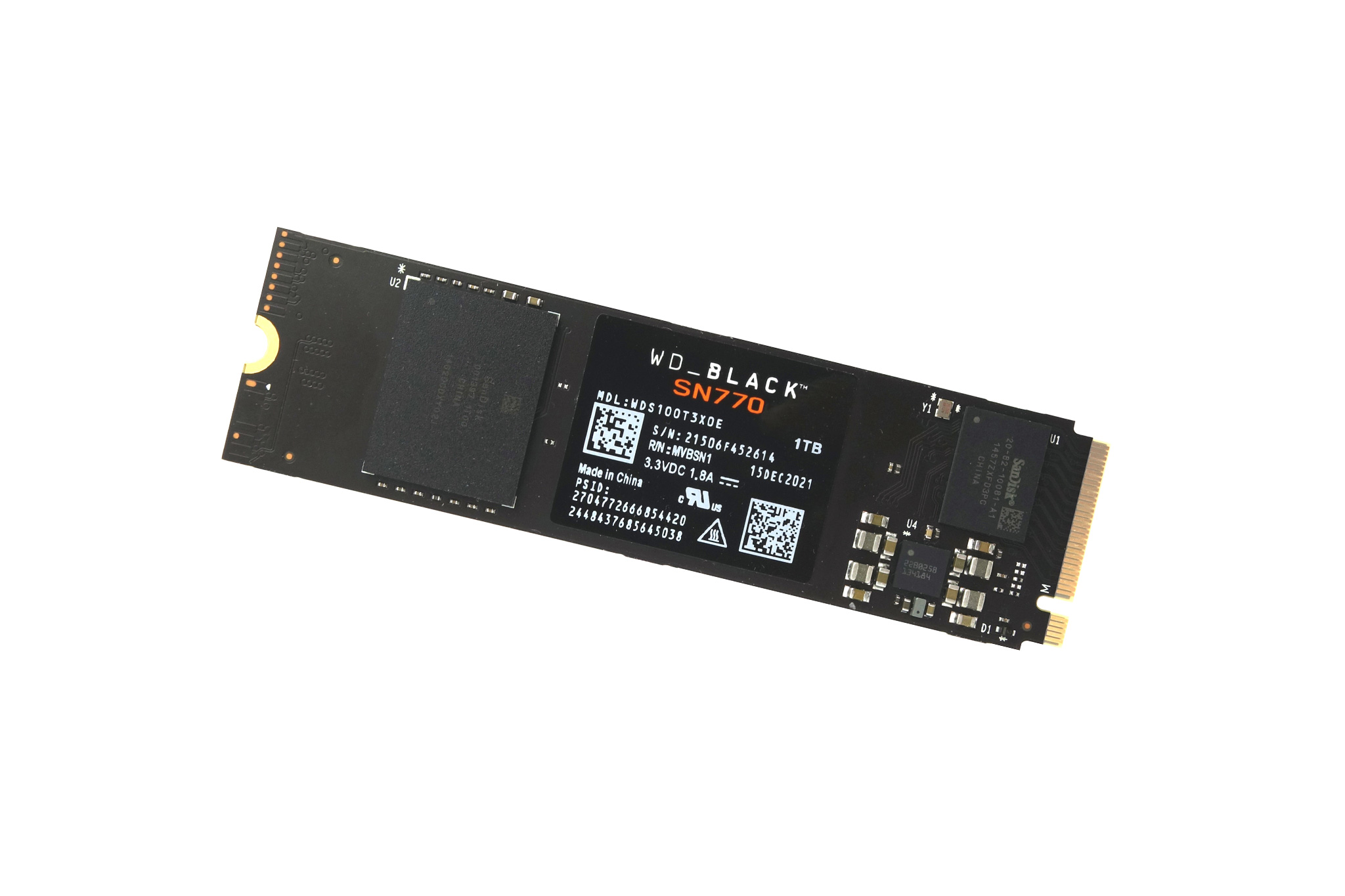 WD Black SN770 NVMe SSD Review