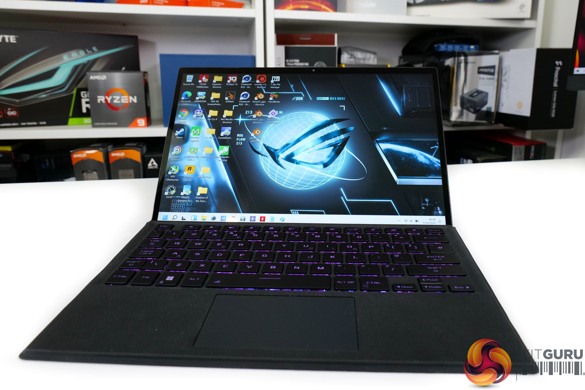 Asus Rog Ally + Asus Rog Xg Mobile Egpu Geforce Rtx 3080 Avt