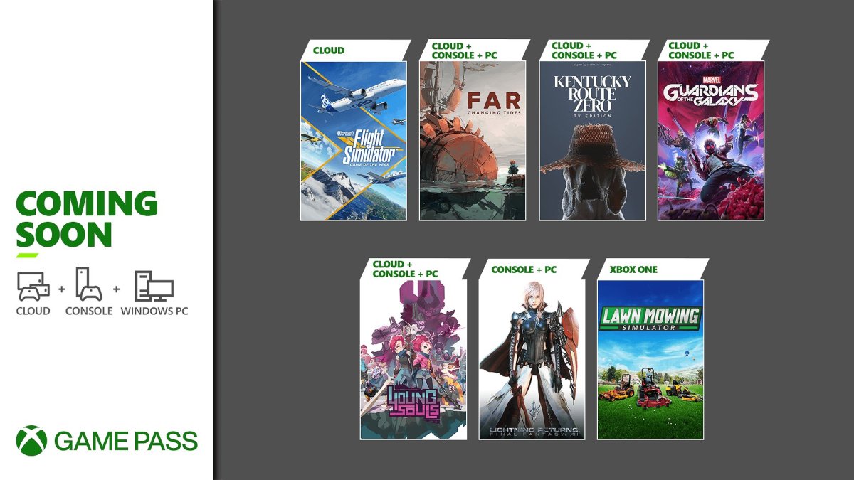 New Xbox Game Pass titles for console, PC and Cloud have been