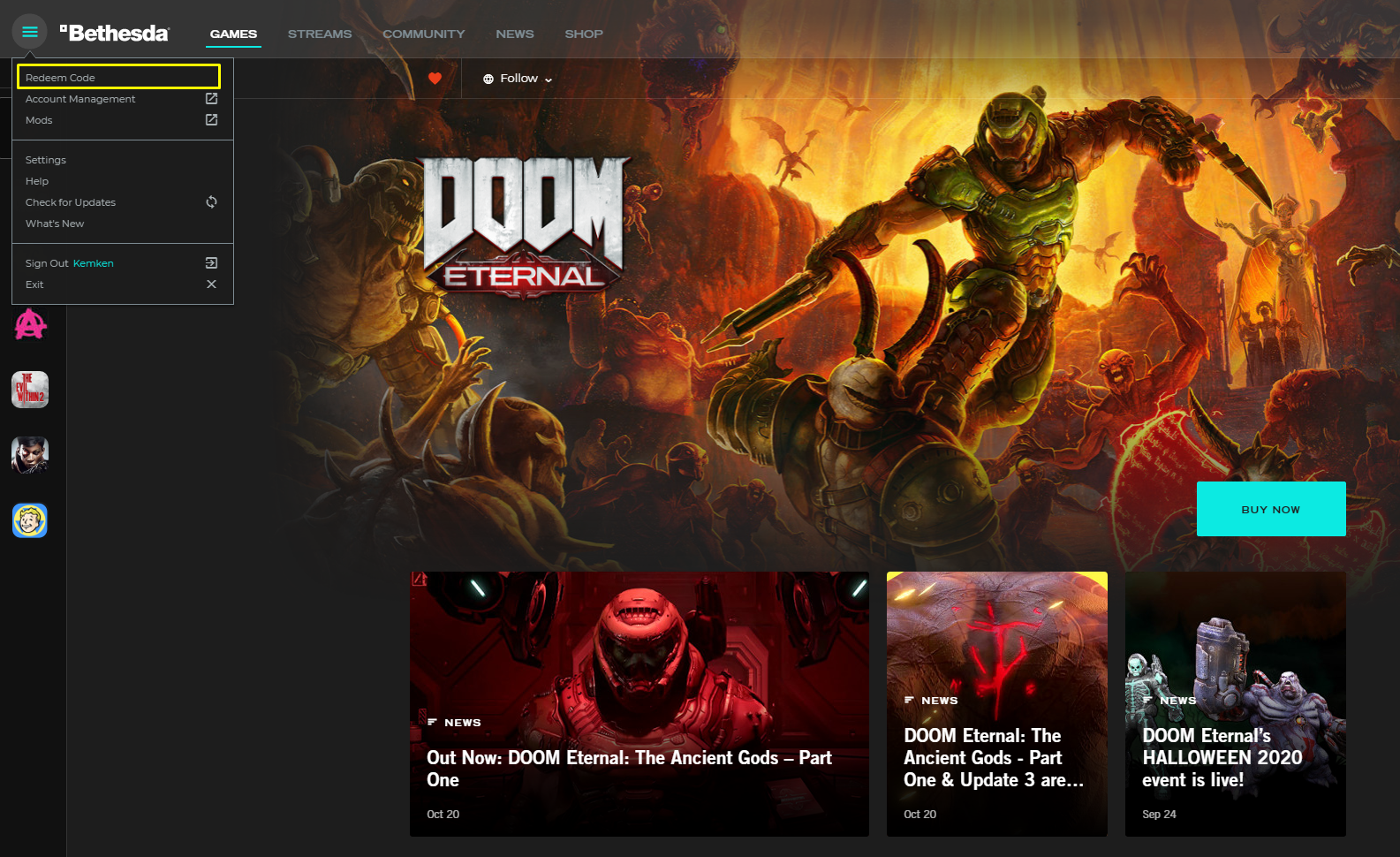 Bethesda Adds Free Games to Steam as Launcher Migration Begins