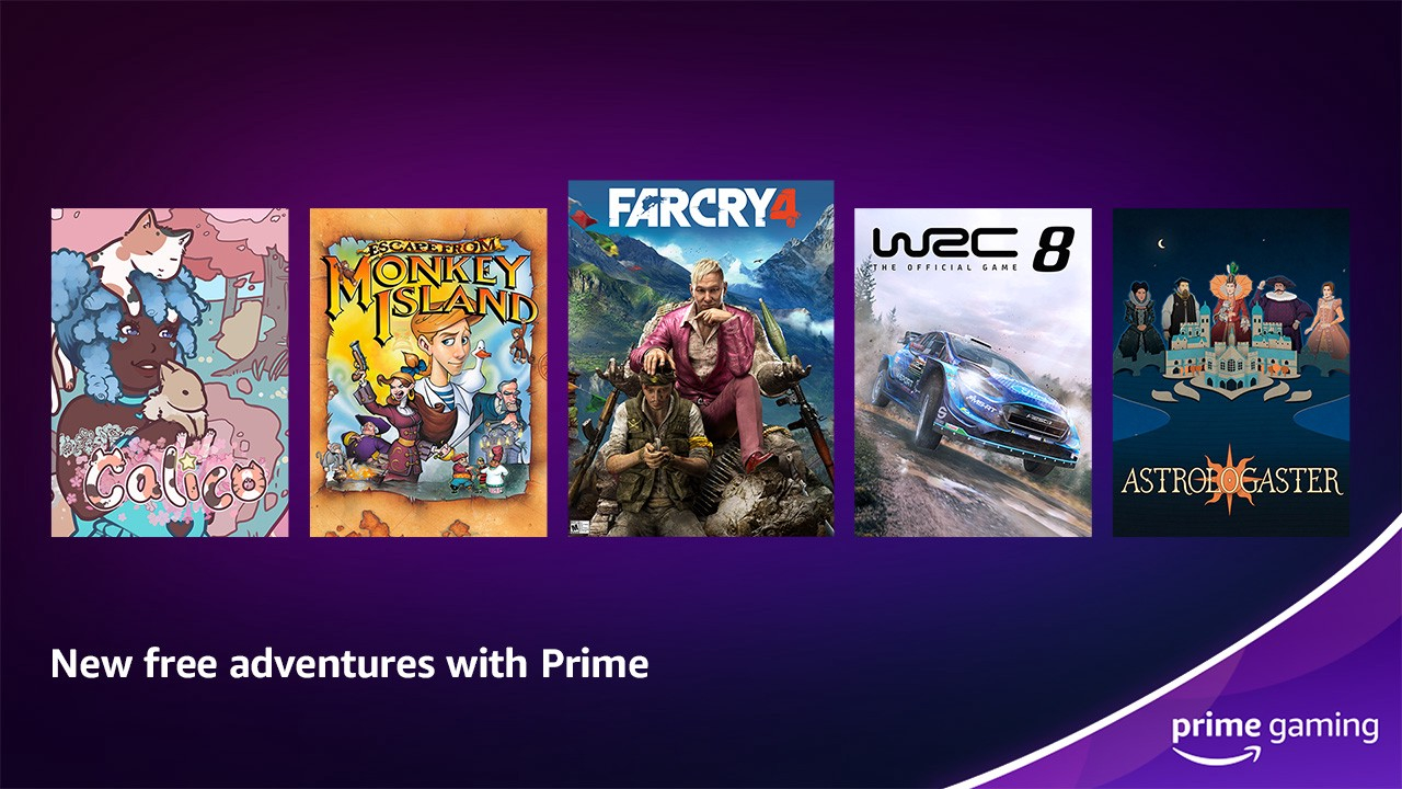 announces free Prime gaming titles for June