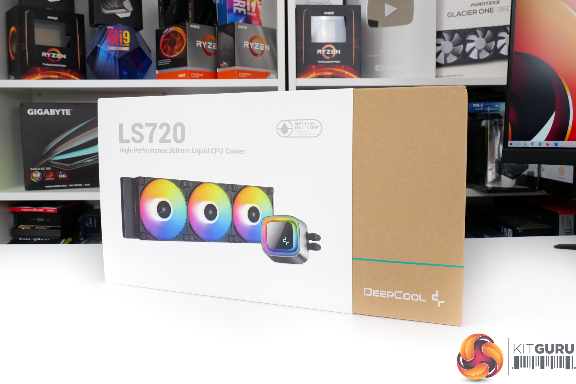 Cooling System DeepCool LS720 RGB White - Photos, Technical Specifications,  HYPERPC Experts Review