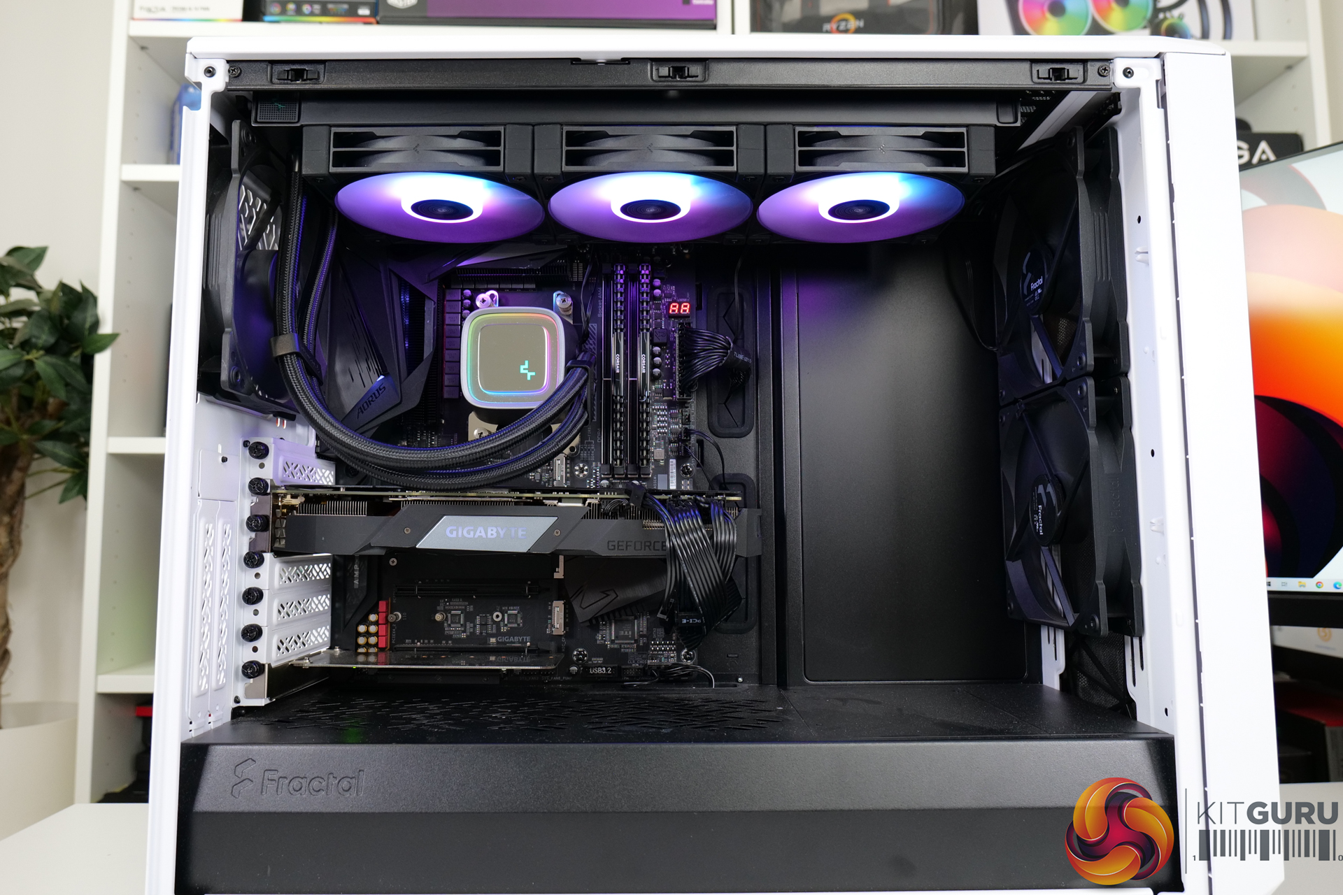 Cooling System DeepCool LS720 RGB White - Photos, Technical
