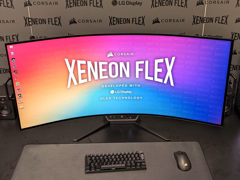 Corsair launches world’s first bendable OLED gaming display KitGuru