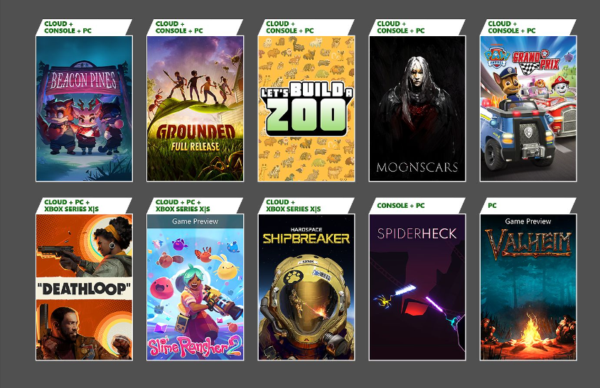 New Xbox Game Pass titles for console and PC announced