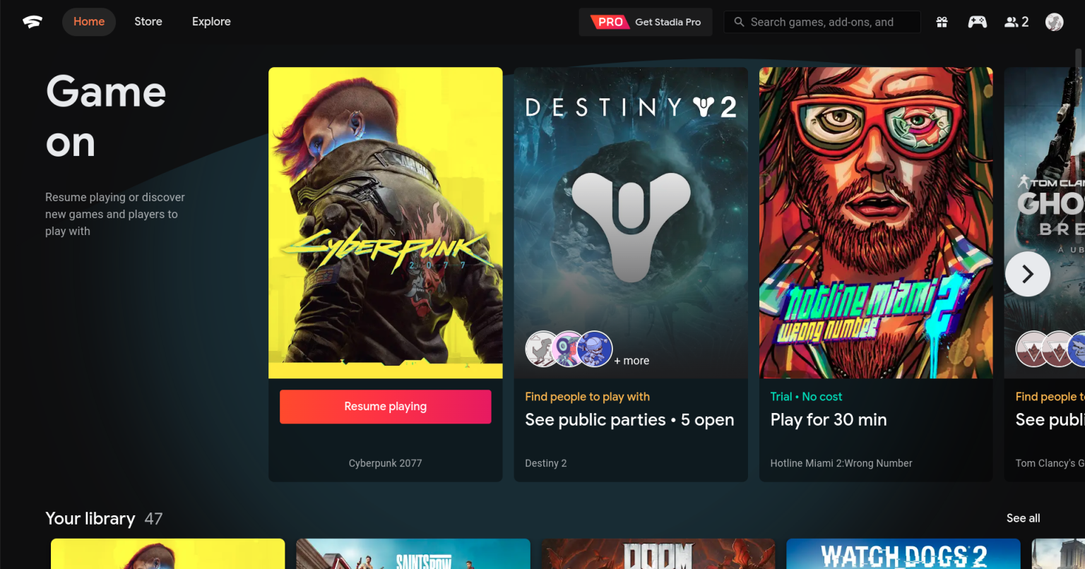Google Stadia update overhauls UI, making it more consolelike KitGuru