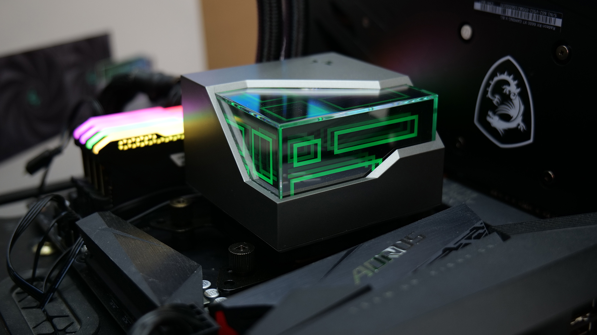 DeepCool LT720 in test - liquid cooling with Infinity effect!