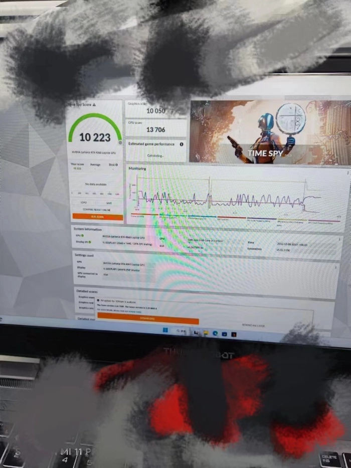GeForce RTX 4060 Laptop GPU shows 20% higher 3DMark performance