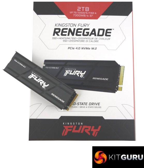 Kingston FURY Renegade 1TB PCIe Gen 4.0 NVMe M.2 Internal Gaming