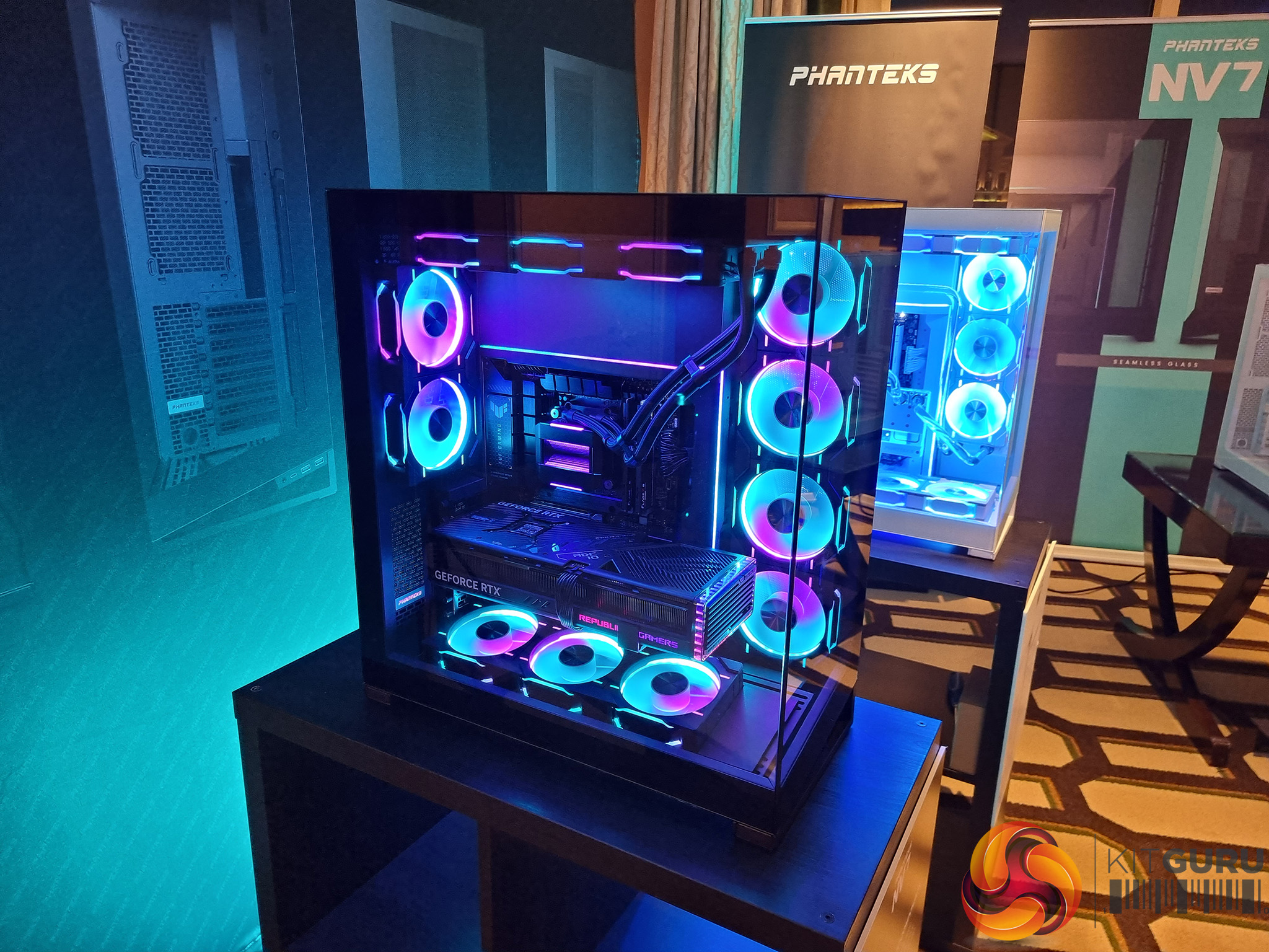 CES 2023: Phanteks unveils NV7 cases, Shift XT panel, Glacier hardware and  more!