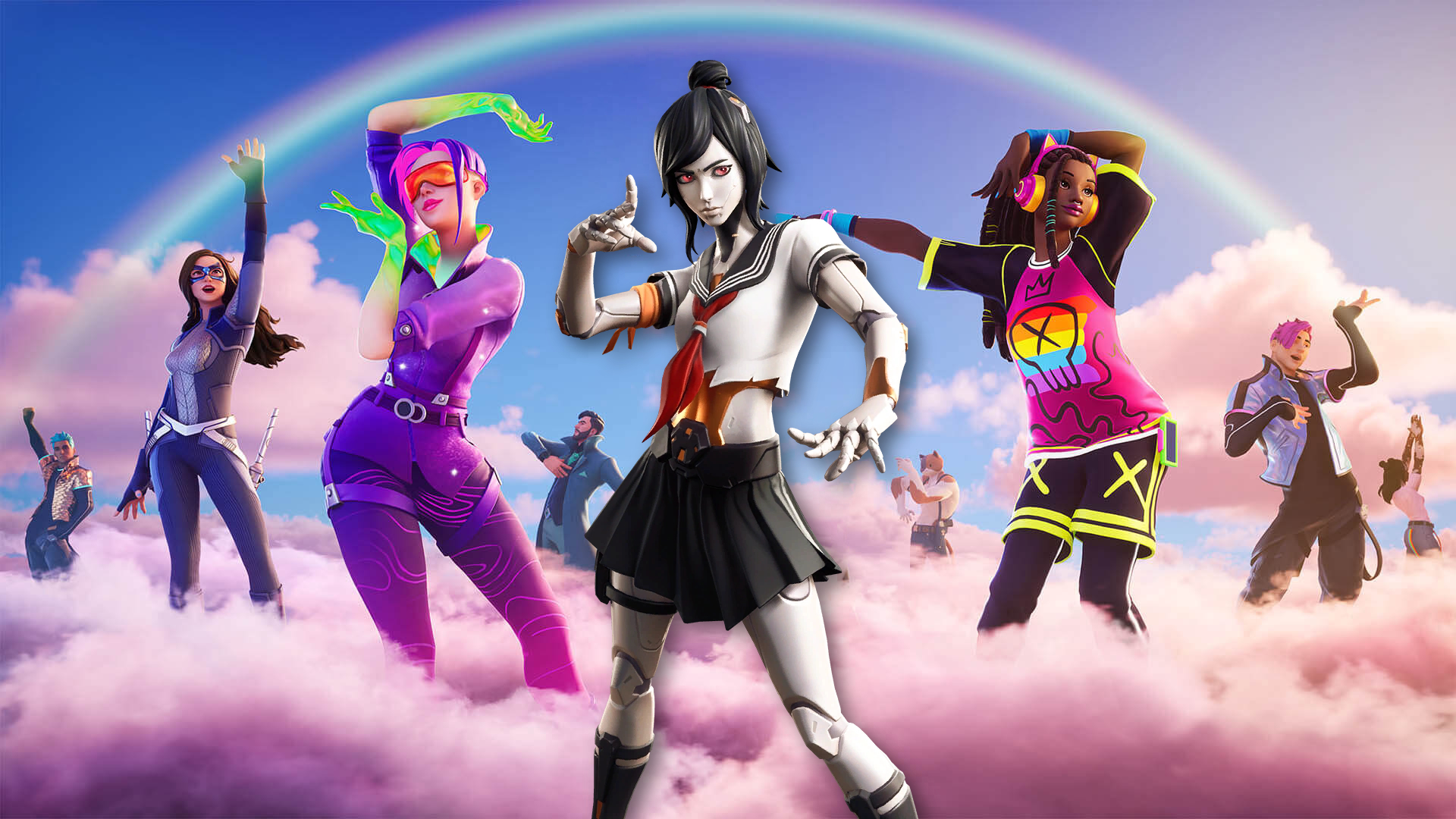 Fortnite leak reveals 6 Anime-themed skins arriving in Chapter 4