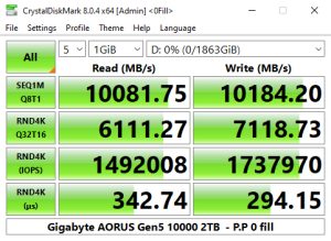 Gigabyte Tips PCIe Gen 5.0 SSD With 10,000MB/s Read and Write Speeds