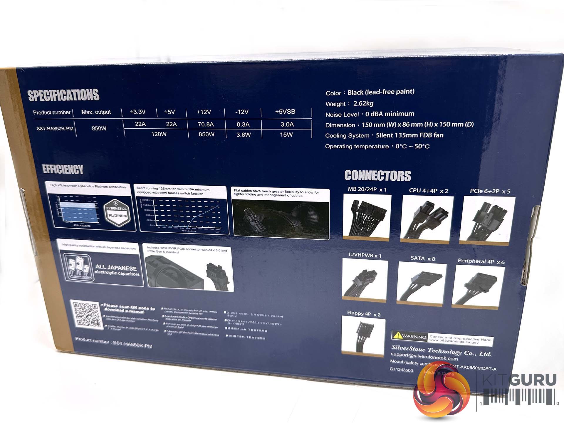 Silverstone Hela Series 850R Platinum (850W) | KitGuru