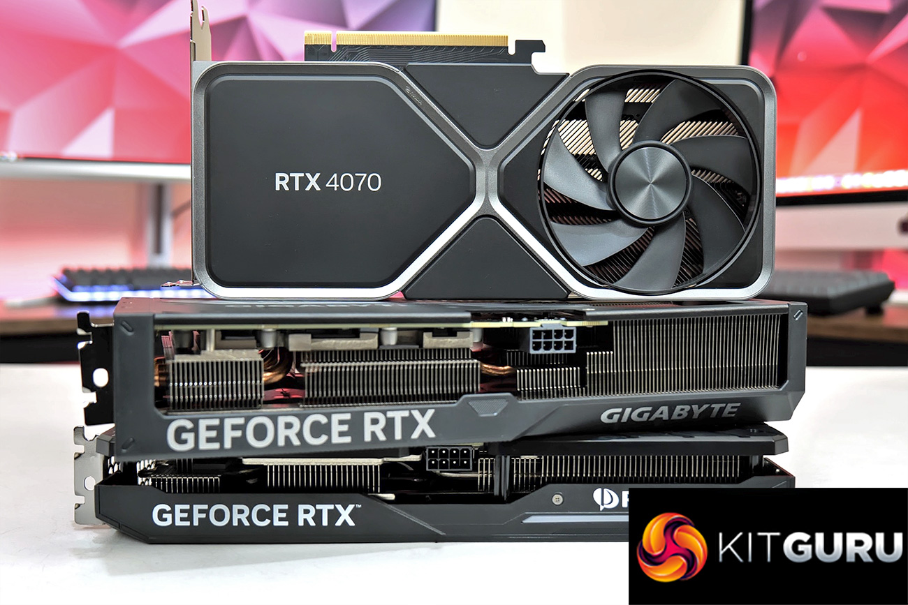 Nvidia RTX 4070 Review ft. Gigabyte and Palit | KitGuru