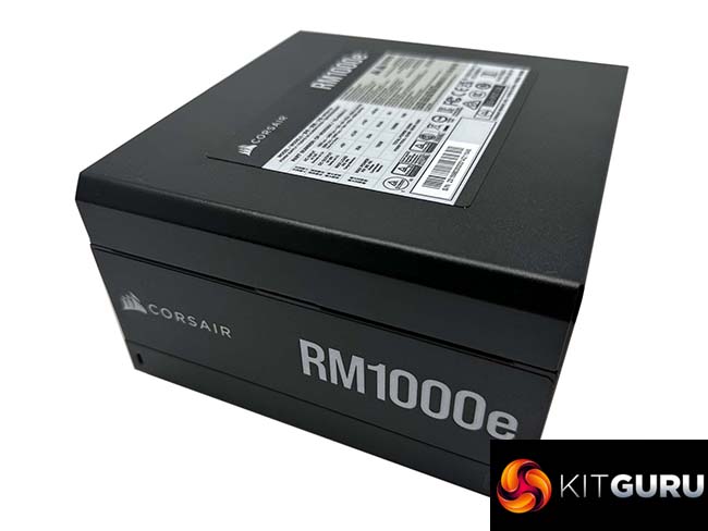 Test : CORSAIR RM1000e ATX 3.0, une gamme d'alimentation au goût du jour