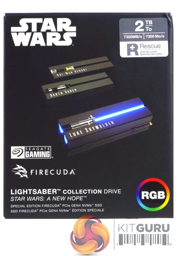Seagate Lightsaber Collection Special Edition FireCuda Review | KitGuru ...