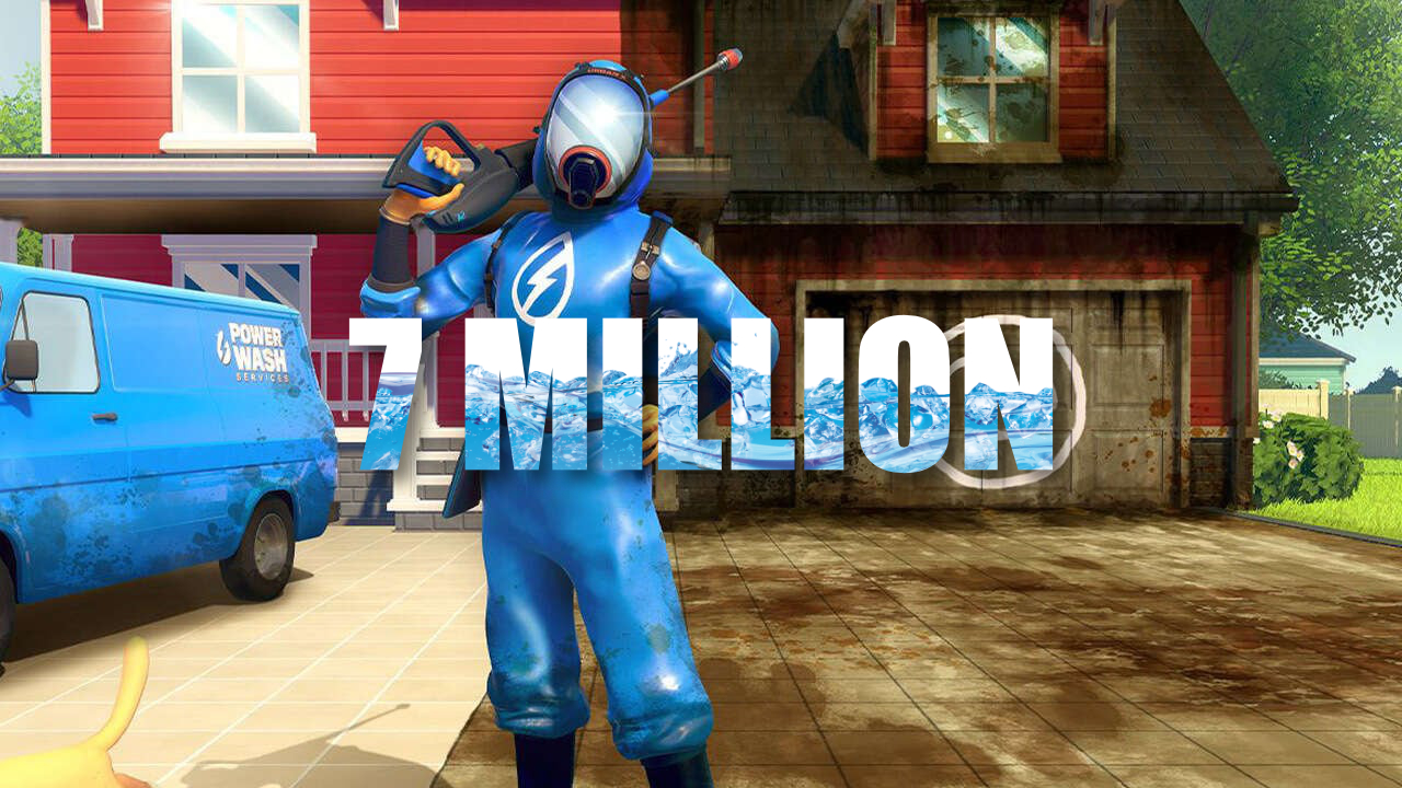 PowerWash Simulator hits seven million players
