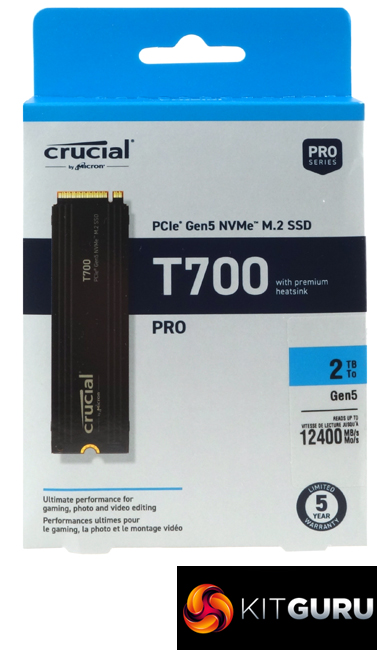 SSD CRUCIAL M2 1to T700 Gen5