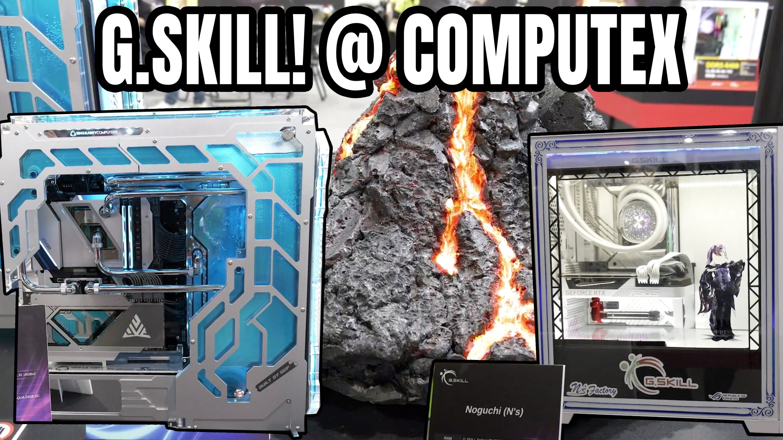 Computex 2023: G.Skill showcases incredible modded PCs and high