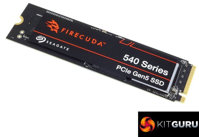 Seagate FireCuda 540 2TB Gen 5 SSD Review