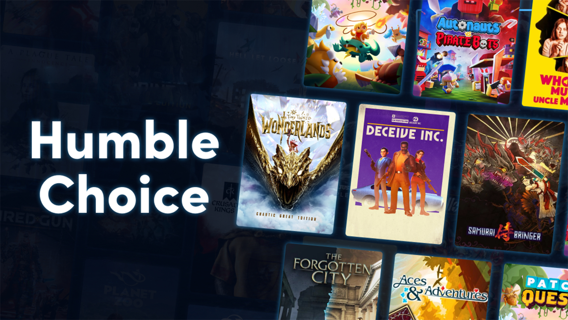 February's Humble Choice is up with a new bunch of good looking games